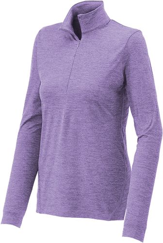 Sport-Tek® Ladies Exchange 1.5 Long Sleeve 1/2-Zip image thumbnail
