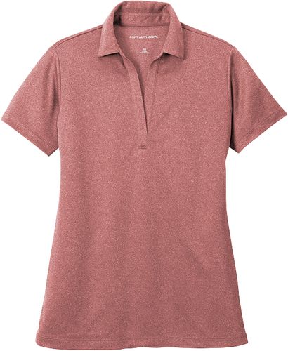 Port Authority® Ladies Heathered Silk Touch™ Performance Polo image thumbnail