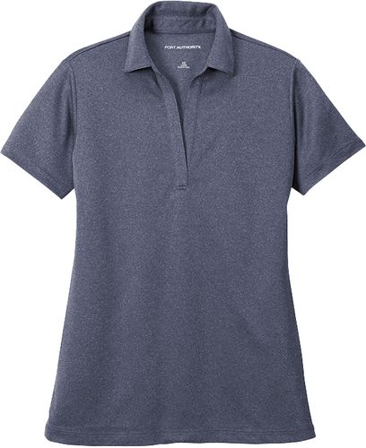 Port Authority® Ladies Heathered Silk Touch™ Performance Polo image thumbnail