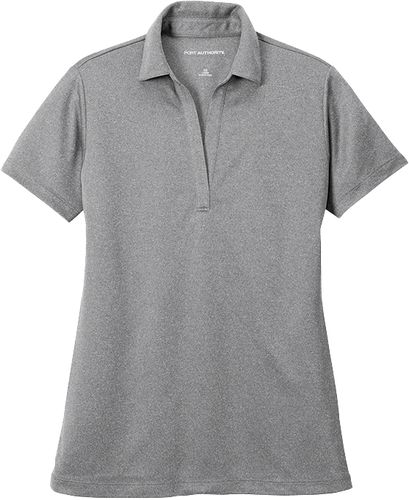 Port Authority® Ladies Heathered Silk Touch™ Performance Polo image thumbnail