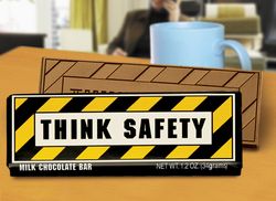 Image of Think Safety Wrapper Chocolate Bars