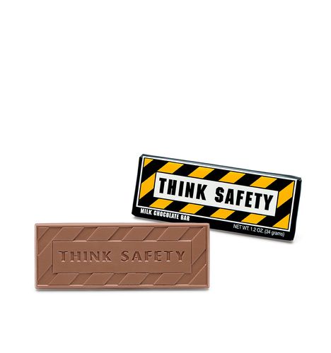 Think Safety Wrapper Chocolate Bars image thumbnail