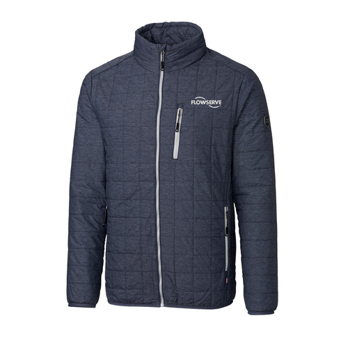 Cutter & Buck Rainier PrimaLoft Mens Eco Insulated Full Zip Puffer Jacket image thumbnail