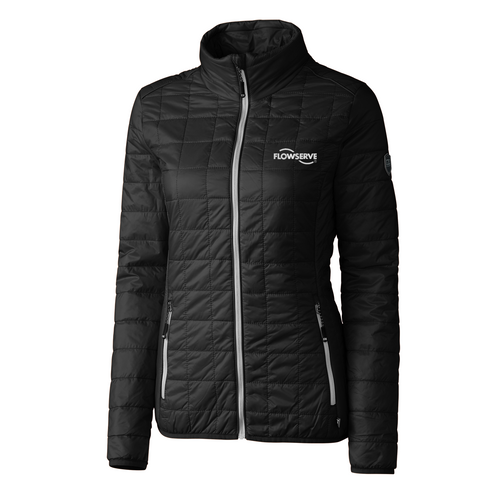 Cutter & Buck Rainier PrimaLoft Womens Eco Insulated Full Zip Puffer Jacket image thumbnail