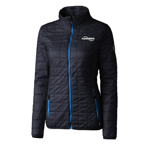 Cutter & Buck Rainier PrimaLoft Womens Eco Insulated Full Zip Puffer Jacket image thumbnail