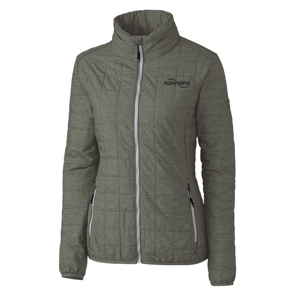 Cutter & Buck Rainier PrimaLoft Womens Eco Insulated Full Zip Puffer Jacket primary image