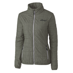 Image of Cutter & Buck Rainier PrimaLoft Womens Eco Insulated Full Zip Puffer Jacket
