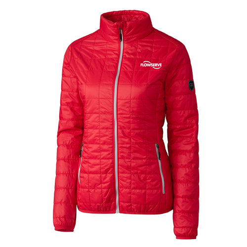 Cutter & Buck Rainier PrimaLoft Womens Eco Insulated Full Zip Puffer Jacket image thumbnail