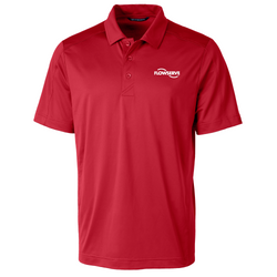 Image of Cutter & Buck Prospect Textured Stretch Mens Short Sleeve Polo