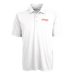 Image of Cutter & Buck Prospect Textured Stretch Mens Short Sleeve Polo