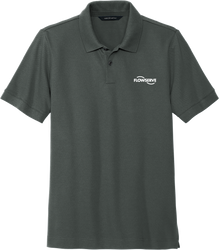 Image of Mercer+Mettle Stretch Heavyweight Pique Polo