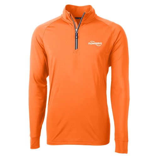 Cutter & Buck Adapt Eco Knit Stretch Recycled Mens Quarter Zip Pullover image thumbnail