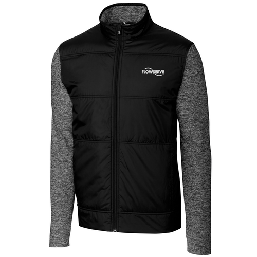 Cutter & Buck Stealth Hybrid Quilted Mens Full Zip Windbreaker Jacket image thumbnail
