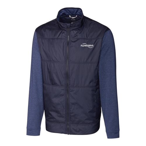 Cutter & Buck Stealth Hybrid Quilted Mens Full Zip Windbreaker Jacket image thumbnail