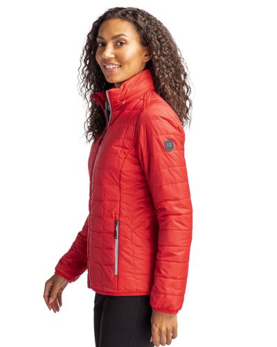 Cutter & Buck Rainier PrimaLoft Womens Eco Insulated Full Zip Puffer Jacket image thumbnail
