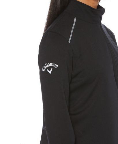 Callaway Ladies 1/4 Zip Water Repellent Pullover image thumbnail