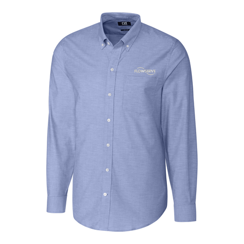 Cutter & Buck Stretch Oxford Mens Long Sleeve Dress Shirt image thumbnail
