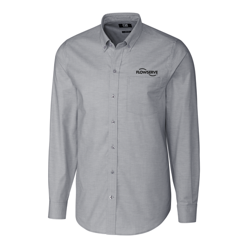 Cutter & Buck Stretch Oxford Mens Long Sleeve Dress Shirt image thumbnail