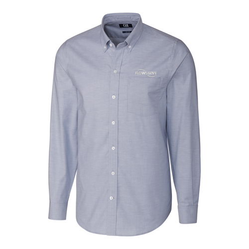 Cutter & Buck Stretch Oxford Mens Long Sleeve Dress Shirt image thumbnail