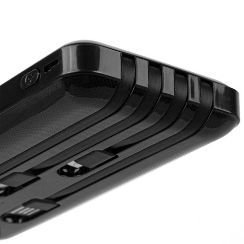 10,000mAh Power Bank with Built-In Charge Cables image thumbnail