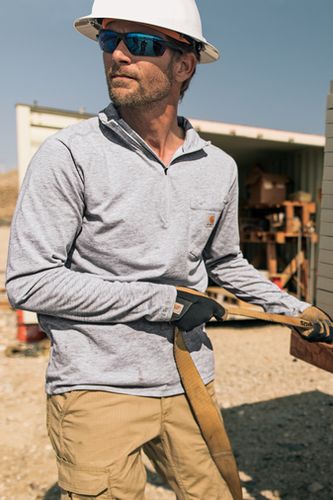 Carhartt Force 1/4-Zip Long Sleeve T-Shirt image thumbnail