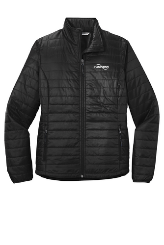 Ladies Packable Puffy Jacket image thumbnail