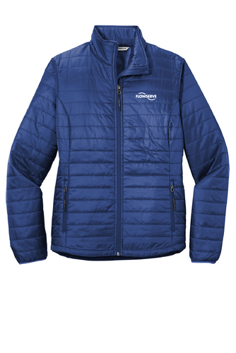 Ladies Packable Puffy Jacket image thumbnail