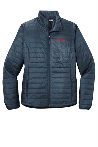 Ladies Packable Puffy Jacket image thumbnail