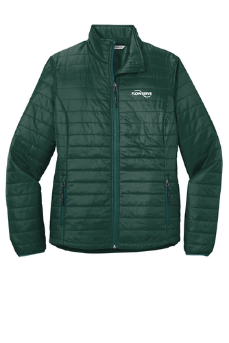 Ladies Packable Puffy Jacket image thumbnail