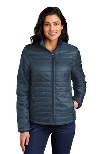 Ladies Packable Puffy Jacket image thumbnail