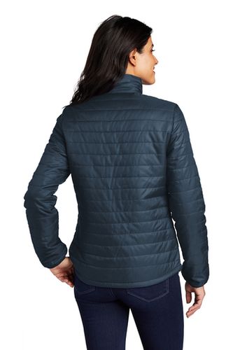 Ladies Packable Puffy Jacket image thumbnail