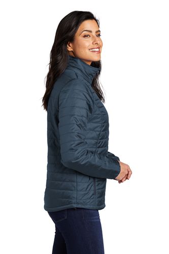 Ladies Packable Puffy Jacket image thumbnail