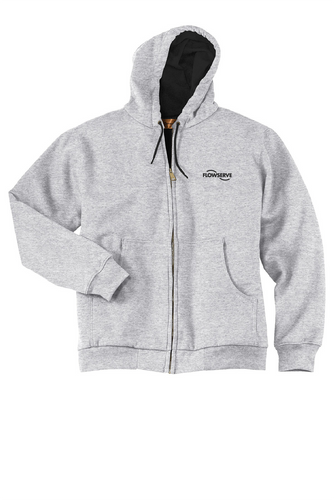 CornerStone Heavyweight Full-Zip Hooded Sweatshirt with Thermal Lining image thumbnail