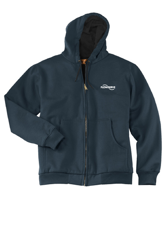 CornerStone Heavyweight Full-Zip Hooded Sweatshirt with Thermal Lining image thumbnail