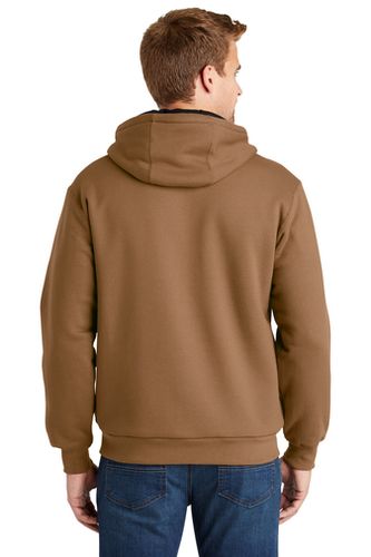 CornerStone Heavyweight Full-Zip Hooded Sweatshirt with Thermal Lining image thumbnail