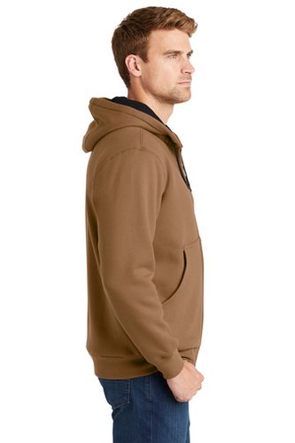 CornerStone Heavyweight Full-Zip Hooded Sweatshirt with Thermal Lining image thumbnail
