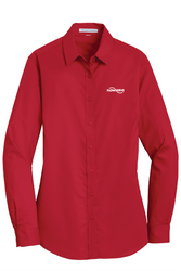 Image of Port Authority Ladies SuperPro Twill Shirt
