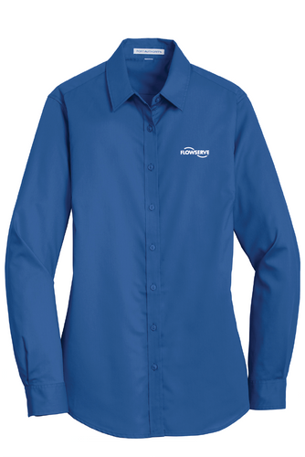 Port Authority Ladies SuperPro Twill Shirt image thumbnail