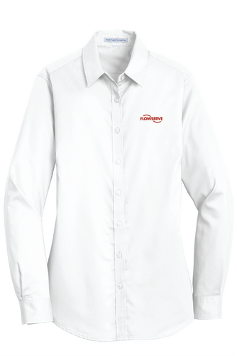 Port Authority Ladies SuperPro Twill Shirt image thumbnail
