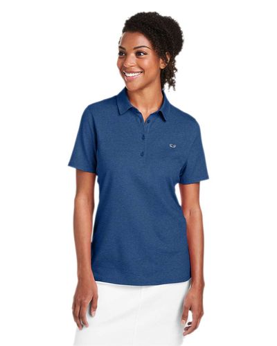 Vineyard Vines Ladies Edgartown Pique Polo image thumbnail