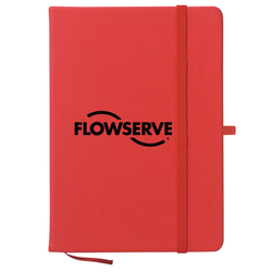 Image of Notebook with Strap Closure