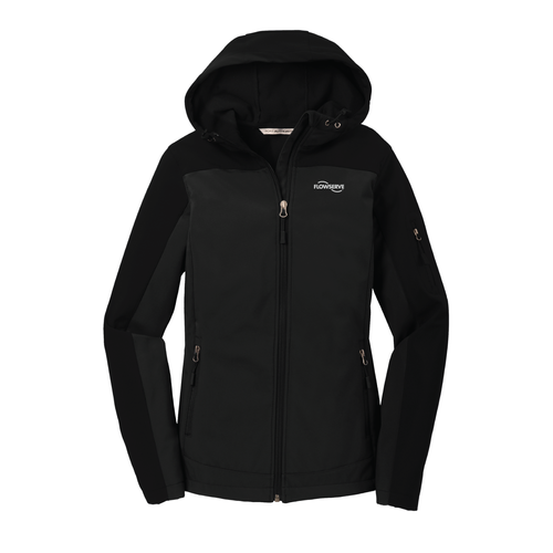 Ladies Hooded Core Soft Shell Jacket image thumbnail