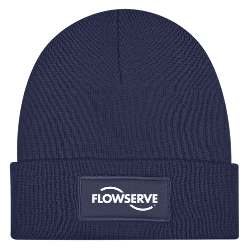 Patch Knit Beanie With Cuff image thumbnail Patch Knit Beanie With Cuff image thumbnail