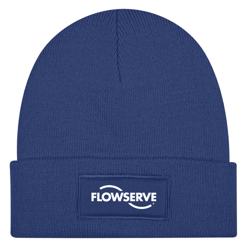 Patch Knit Beanie With Cuff image thumbnail Patch Knit Beanie With Cuff image thumbnail