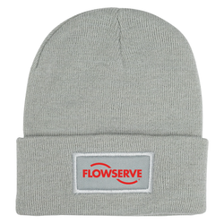 Image of Patch Knit Beanie With Cuff