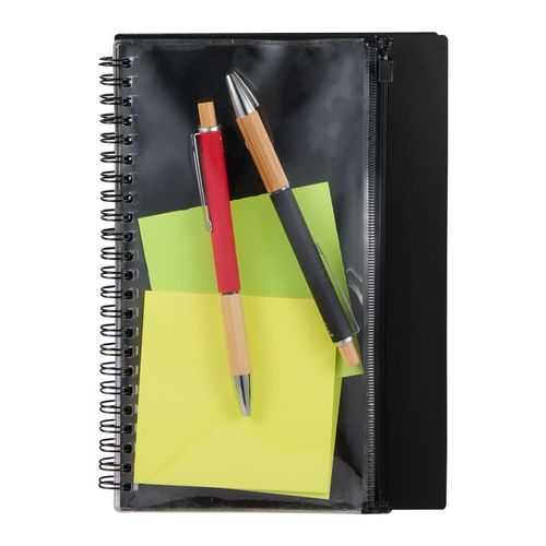 Spiral Notebook with Clear Pocket image thumbnail