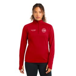 Image of Veterans - Sport-Tek® Ladies Sport-Wick® Stretch 1/4-Zip Pullover