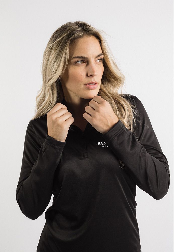 Spin Ladies Eco Performance Half Zip Pullover primary image