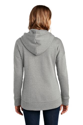 District Ladies Perfect Weight Fleece Drop Shoulder Full-Zip Hoodie image thumbnail