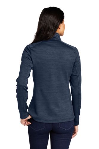 Port Authority Digi Stripe Ladies Fleece Jacket image thumbnail